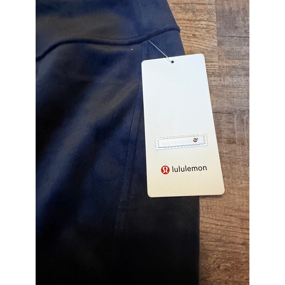 Lululemon Black Velvet Mini Skirt Size XL NWT - Picture 4 of 4